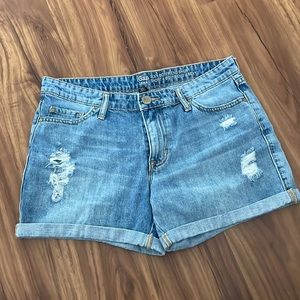 Gap Sexy Boyfriend Jean Blue Shorts / size 6